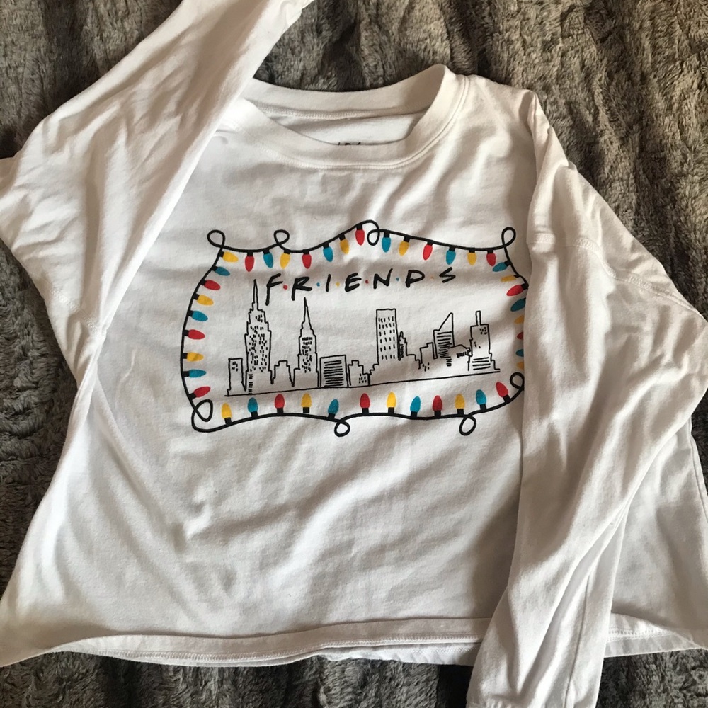 Donated|Friends Cropped Long Sleeve